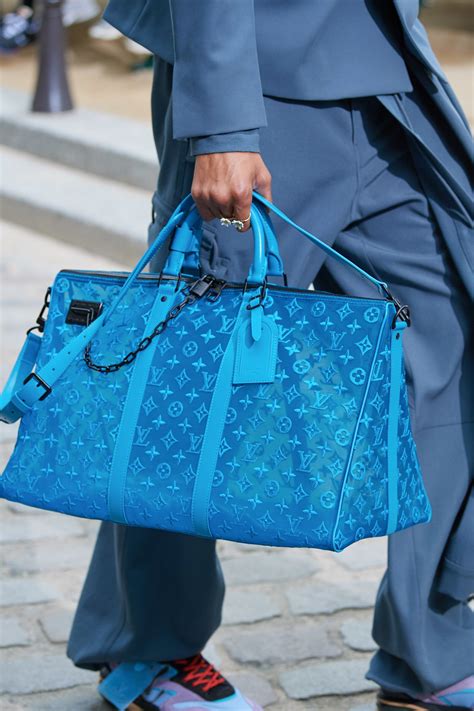 louis vuitton bag men blue